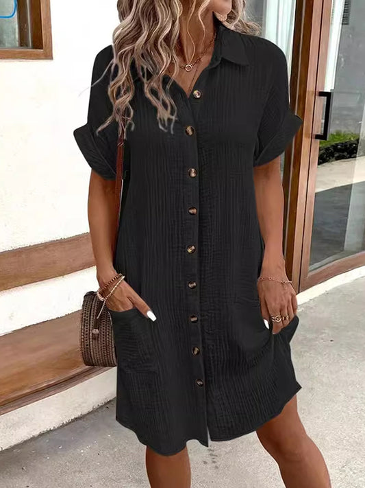 Maya Short Sleeves dress