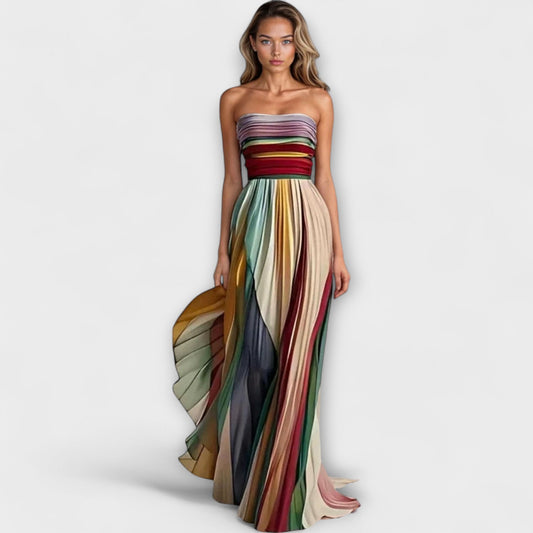 Flora - Long Dress Made from Premium Fabric